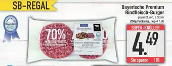 E-Center Bayerische Premium Rindfleisch-Burger Angebot