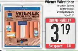 E-Center Wiener Würstchen Angebot