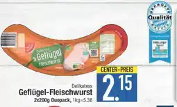 E-Center Geflügel-Fleischwurst Angebot