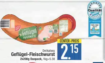 E-Center Geflügel-Fleischwurst Angebot