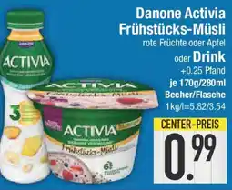E-Center Danone Activia Frühstücks-Müsli Oder Drink Angebot