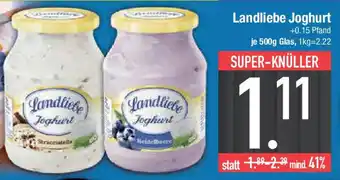 E-Center Landliebe Joghurt Angebot