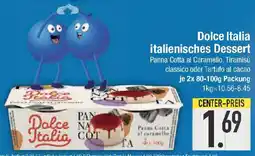 E-Center Dolce Italia italienisches Dessert Angebot