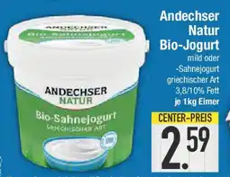 E-Center Andechser Natur Bio-Jogurt Angebot