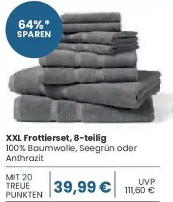 E-Center XXL Frottierset, 8-teilig Angebot