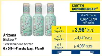 METRO Arizona Eistee Angebot