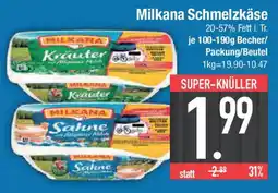 E-Center Milkana Schmelzkäse Angebot