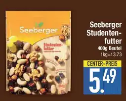 E-Center Seeberger Studenten- futter Angebot