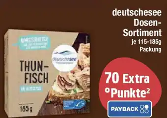 E-Center deutschesee Dosen- Sortiment Angebot