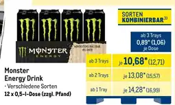 METRO Monster Energy Drink Angebot