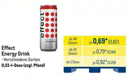 METRO Effect Energy Drink Angebot
