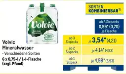 METRO Volvic Mineralwasser Angebot