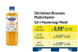 METRO Christinen Brunnen Multivitamin Angebot