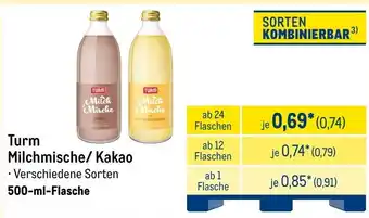 METRO Turm Milchmische/ Kakao Angebot