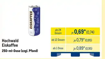 METRO Hochwald Eiskaffee Angebot