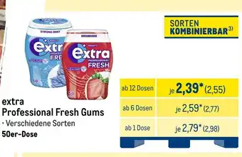 METRO extra Professional Fresh Gums Angebot