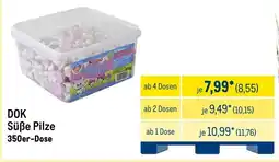 METRO DOK Süße Pilze Angebot