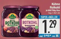 E-Center Kühne Rotkohl Angebot
