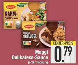 E-Center Maggi Delikatess-Sauce je 2er Packung Angebot