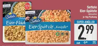 E-Center Settele Eier-Spätzle Angebot