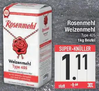 E-Center Rosenmehl Weizenmehl Angebot