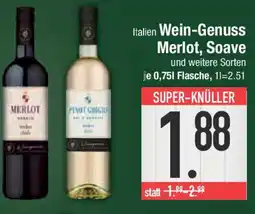 E-Center Italien Wein-Genuss Merlot, Soave Angebot
