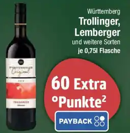 E-Center Württemberg Trollinger, Lemberger Angebot