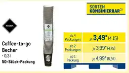 METRO RIOBA Coffee-to-go Becher Angebot