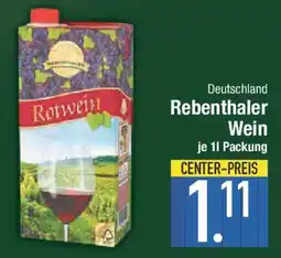 E-Center Deutschland Rebenthaler Wein Angebot