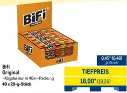 METRO Bifi Original Angebot