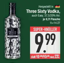 E-Center Three Sixty Vodka Angebot