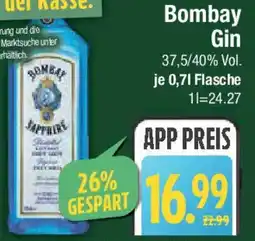 E-Center Bombay Gin Angebot