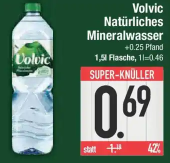 E-Center Volvic Natürliches Mineralwasser Angebot