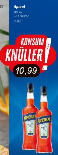 KONSUM Aperol Angebot