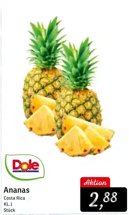 KONSUM Dole Ananas Angebot