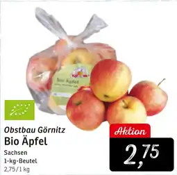 KONSUM Obstbau Görnitz Bio Äpfel Angebot