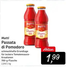 KONSUM Mutti Passata di Pomodoro Angebot