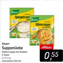 KONSUM Knorr Suppenliebe Angebot