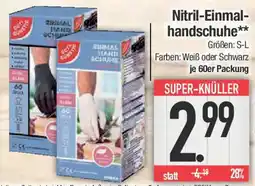 E-Center Nitril-Einmal- handschuhe Angebot