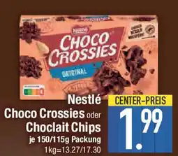 E-Center Nestlé Choco Crossies oder Choclait Chips Angebot