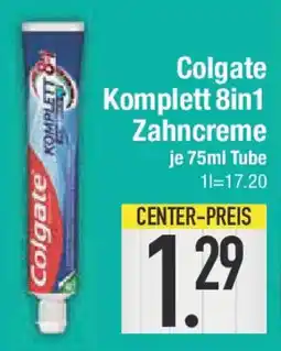 E-Center Colgate Komplett 8in1 Zahncreme Angebot