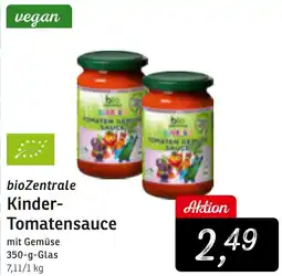 KONSUM bioZentrale Kinder- Tomatensauce Angebot