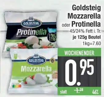 E-Center Goldsteig Mozzarella oder Protinella Angebot