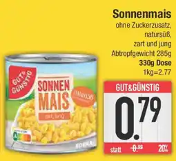 E-Center Sonnenmais Angebot