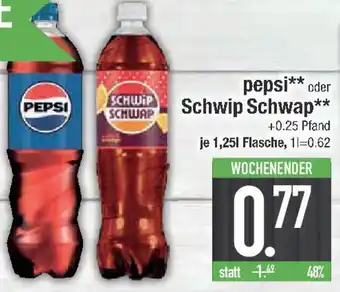 E-Center pepsi oder Schwip Schwap Angebot