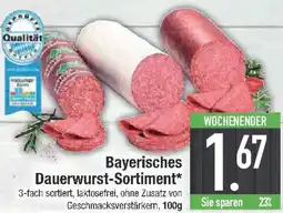 E-Center Bayerisches Dauerwurst-Sortiment Angebot