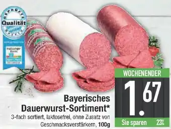 E-Center Bayerisches Dauerwurst-Sortiment Angebot
