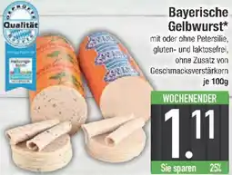 E-Center Bayerische Gelbwurst Angebot