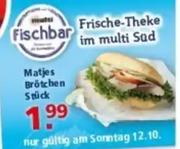 Multi Markt Matjes Brötchen Stück Angebot