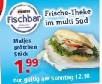 Multi Markt Matjes Brötchen Stück Angebot